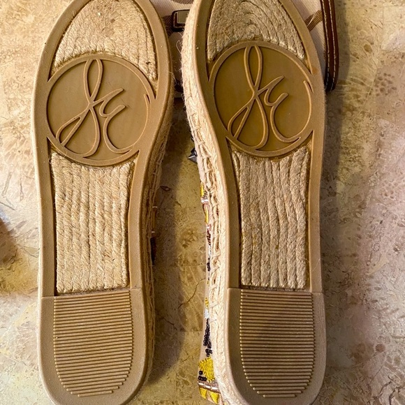 Sam Edelman Beaded studded Woven Espadrille BN 8.5 - Picture 6 of 8